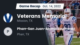 Recap: Veterans Memorial  vs. Pharr-San Juan-Alamo Southwest  2022