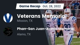 Recap: Veterans Memorial  vs. Pharr-San Juan-Alamo Memorial  2022