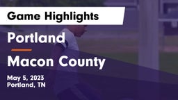 Portland  vs Macon County  Game Highlights - May 5, 2023