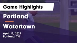 Portland  vs Watertown  Game Highlights - April 12, 2024