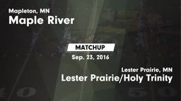 Matchup: Maple River vs. Lester Prairie/Holy Trinity  2016