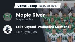 Recap: Maple River  vs. Lake Crystal-Wellcome Memorial  2017