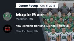 Recap: Maple River  vs. New Richland-Hartland-Ellendale-Geneva  2018