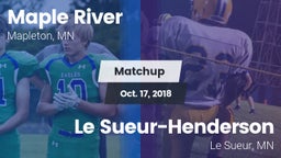 Matchup: Maple River vs. Le Sueur-Henderson  2018