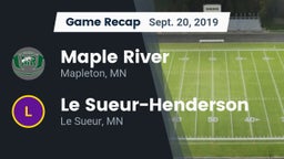 Recap: Maple River  vs. Le Sueur-Henderson  2019