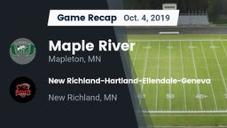 Recap: Maple River  vs. New Richland-Hartland-Ellendale-Geneva  2019