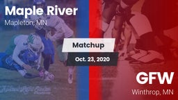 Matchup: Maple River vs. GFW  2020