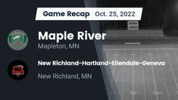 Recap: Maple River  vs. New Richland-Hartland-Ellendale-Geneva  2022
