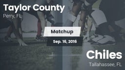 Matchup: Taylor County vs. Chiles  2016