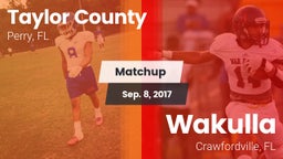 Matchup: Taylor County vs. Wakulla  2017