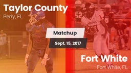 Matchup: Taylor County vs. Fort White  2017