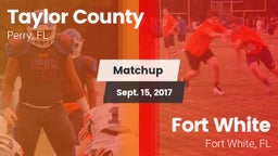 Matchup: Taylor County vs. Fort White  2017