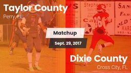 Matchup: Taylor County vs. Dixie County  2017