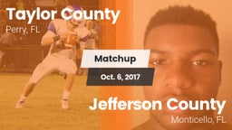 Matchup: Taylor County vs. Jefferson County  2017