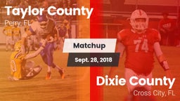 Matchup: Taylor County vs. Dixie County  2018