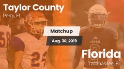 Matchup: Taylor County vs. Florida  2019