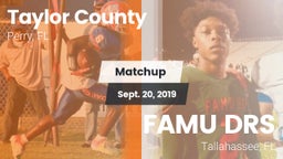Matchup: Taylor County vs. FAMU DRS 2019