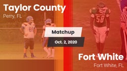 Matchup: Taylor County vs. Fort White  2020
