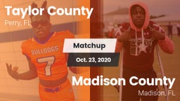Matchup: Taylor County vs. Madison County  2020
