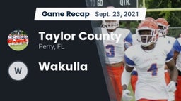 Recap: Taylor County  vs. Wakulla 2021