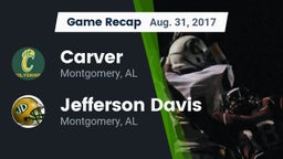 Recap: Carver  vs. Jefferson Davis  2017