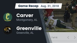 Recap: Carver  vs. Greenville  2018