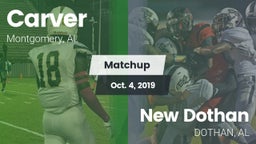 Matchup: Carver  vs. New Dothan  2019