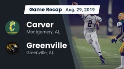 Recap: Carver  vs. Greenville  2019