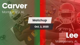 Matchup: Carver  vs. Lee  2020