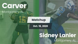 Matchup: Carver  vs. Sidney Lanier  2020