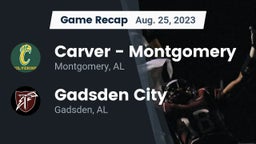 Recap: Carver  - Montgomery vs. Gadsden City  2023