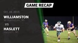 Recap: Williamston  vs. Haslett  2015