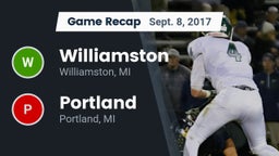 Recap: Williamston  vs. Portland  2017