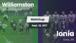 Matchup: Williamston vs. Ionia  2017