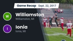 Recap: Williamston  vs. Ionia  2017