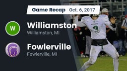 Recap: Williamston  vs. Fowlerville  2017