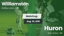 Matchup: Williamston vs. Huron  2018