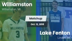 Matchup: Williamston vs. Lake Fenton  2018