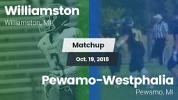 Matchup: Williamston vs. Pewamo-Westphalia  2018