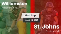 Matchup: Williamston vs. St. Johns  2019