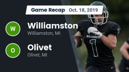 Recap: Williamston  vs. Olivet  2019