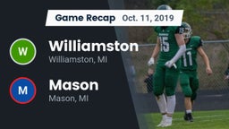 Recap: Williamston  vs. Mason  2019