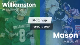 Matchup: Williamston vs. Mason  2020