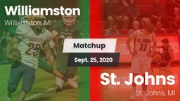 Matchup: Williamston vs. St. Johns  2020