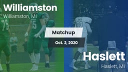 Matchup: Williamston vs. Haslett  2020