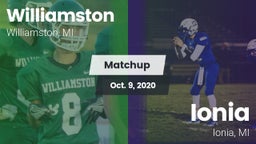 Matchup: Williamston vs. Ionia  2020