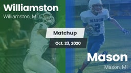 Matchup: Williamston vs. Mason  2020
