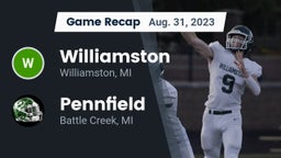 Recap: Williamston  vs. Pennfield  2023