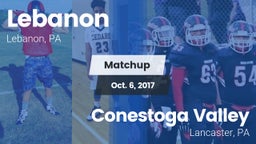 Matchup: Lebanon vs. Conestoga Valley  2017