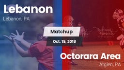 Matchup: Lebanon vs. Octorara Area  2018